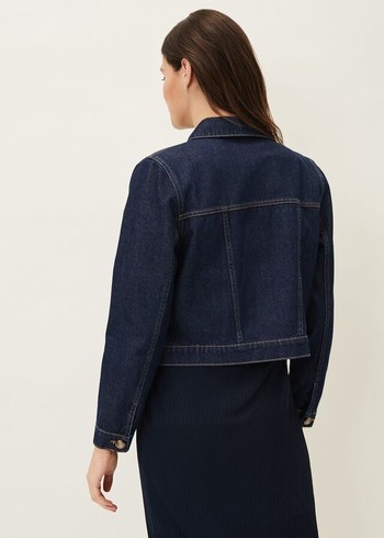 Phase Eight Caitlin Denim Jackets Blue USA | 7821953-QI